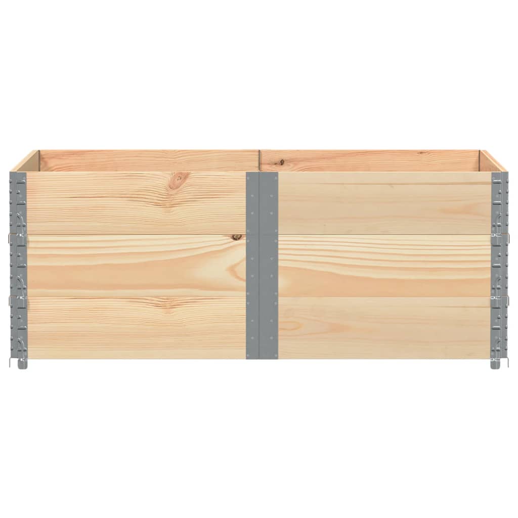 VidaXL Cadres supérieurs de palette 3 pcs 150x100 cm bois de pin massif