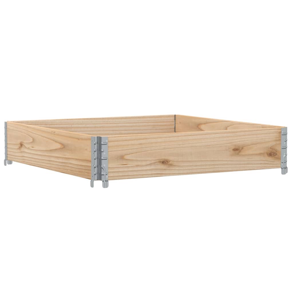 Vidaxx jardinière 100x100 cm bois de pin massif