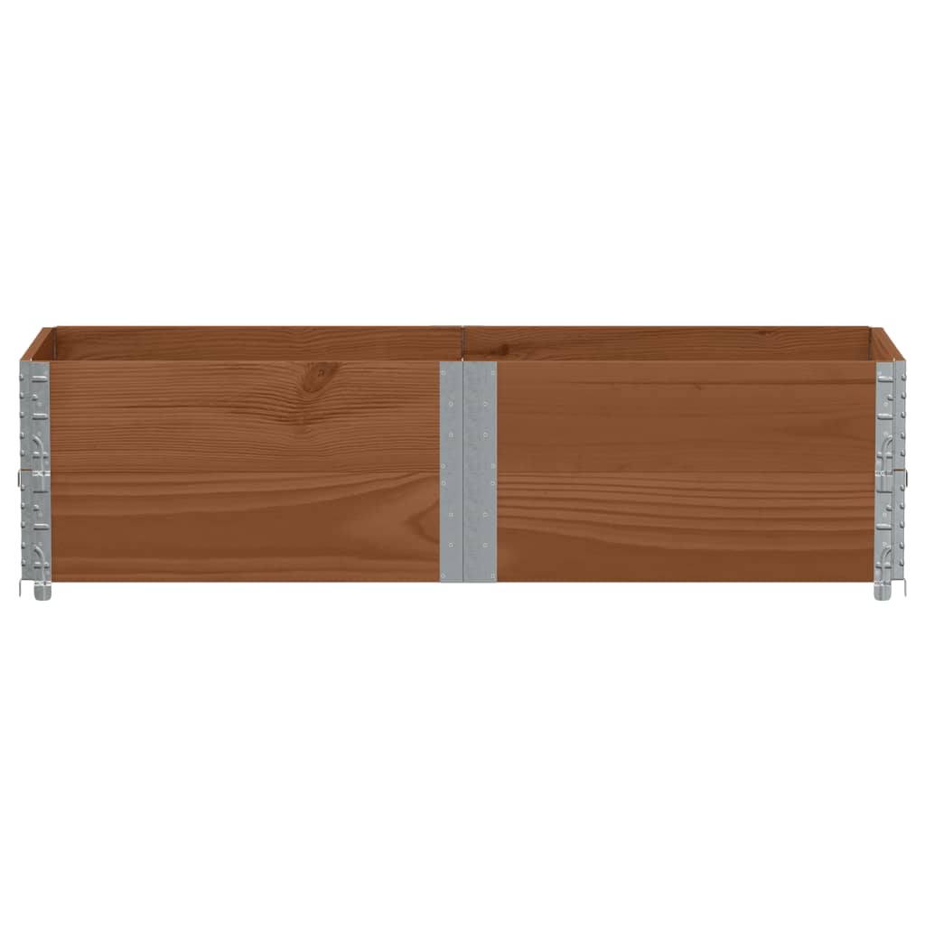 Vidaxx jardinière 150x50 cm bois de pin massif marron