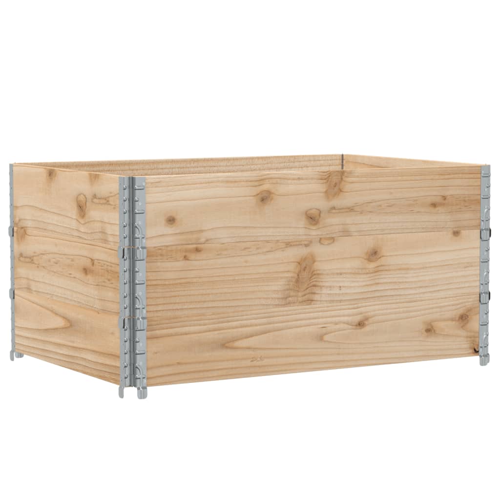 VidaXL Jardinière 120x80 cm bois de pin massif