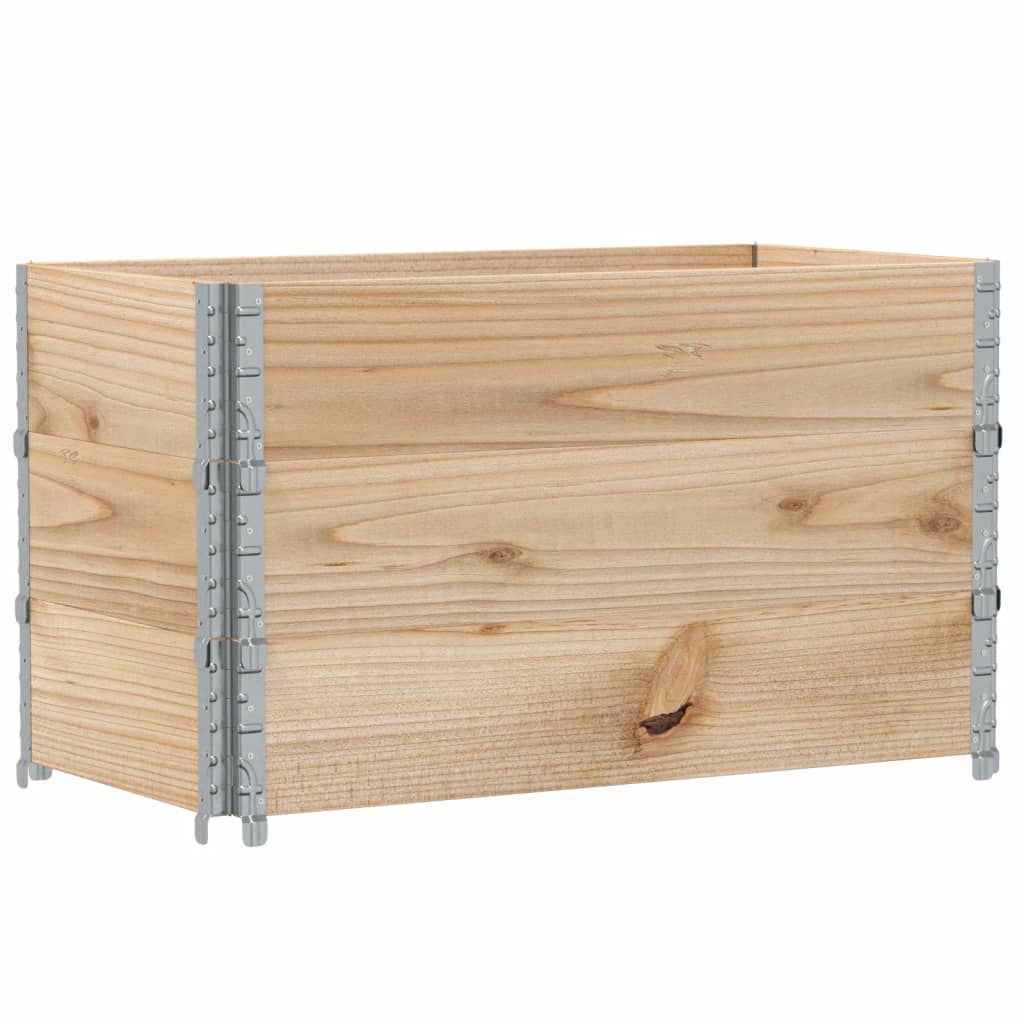 VidaXL Jardinière 100x50 cm bois de pin massif