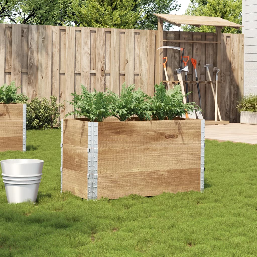 VidaXL Jardinière 100x50 cm bois de pin massif