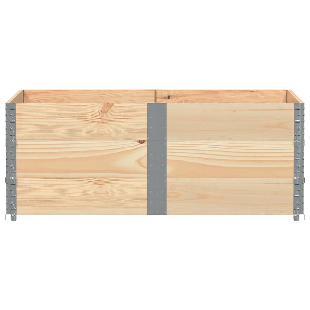 VidaXL Jardinière 150x100 cm bois de pin massif