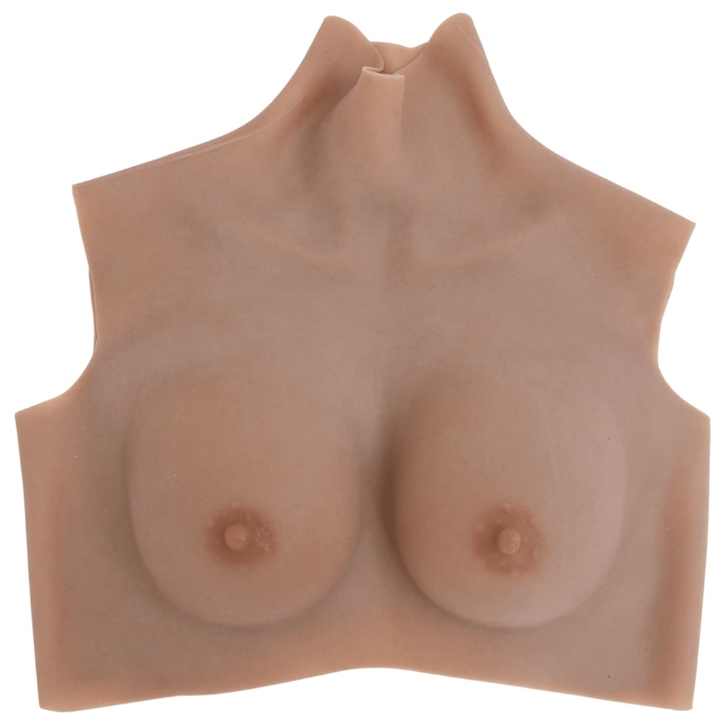 VidaXL Prothèse mammaire bonnet B silicone beige