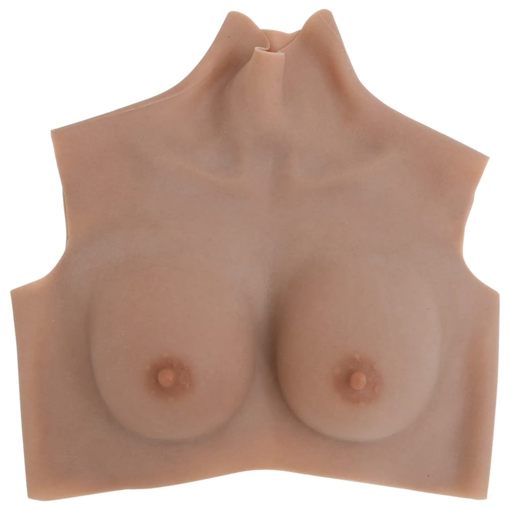 VidaXL Prothèse mammaire bonnet B silicone beige