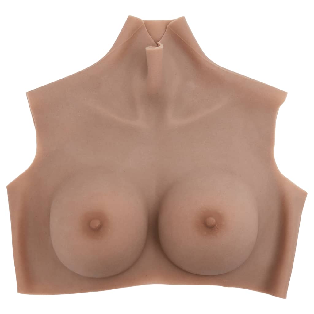 VidaXL Prothèse mammaire bonnet C silicone beige