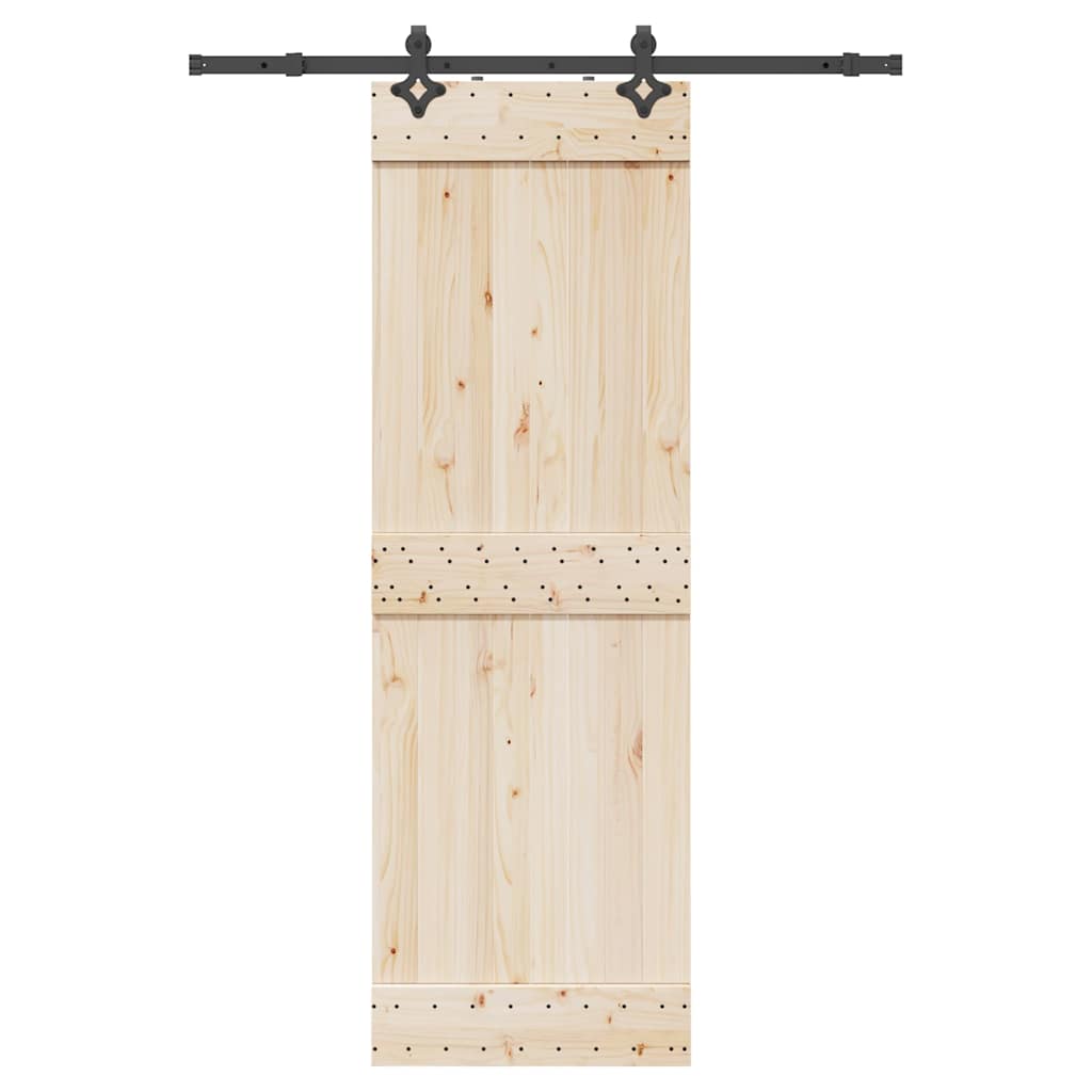Vidaxxl boîte avec pièces pour porte coulissante 152,5 cm acier noir