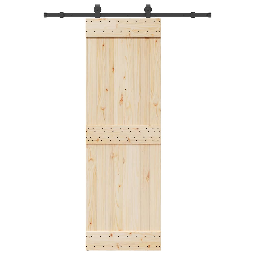 Vidaxxl boîte avec pièces pour porte coulissante 152,5 cm acier noir