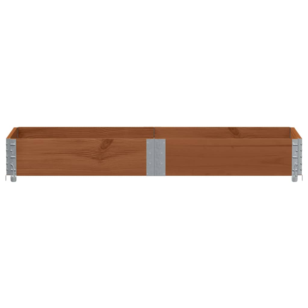 Vidaxx bord supérieur de palette 150x50 cm bois de pin massif marron