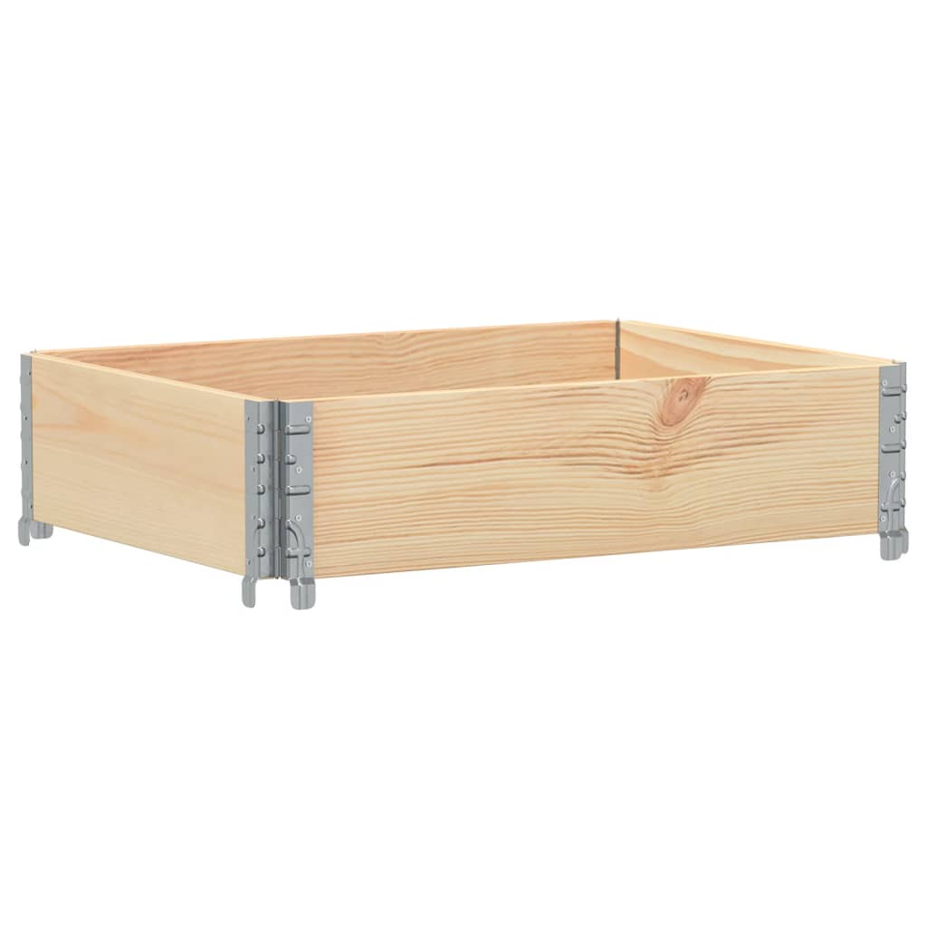 Vidaxx jardinière 80x60 cm bois de pin massif