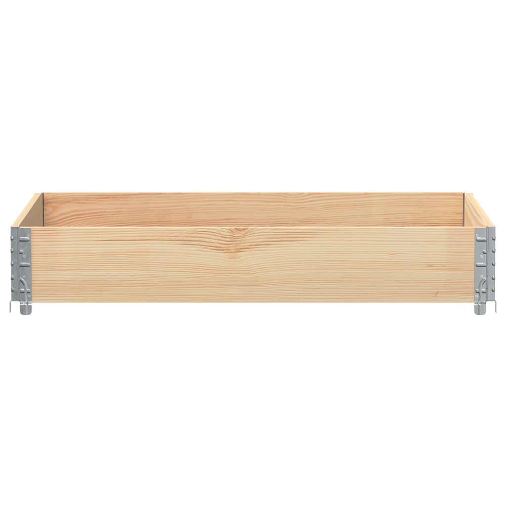 Vidaxx jardinière 120x80 cm bois de pin massif
