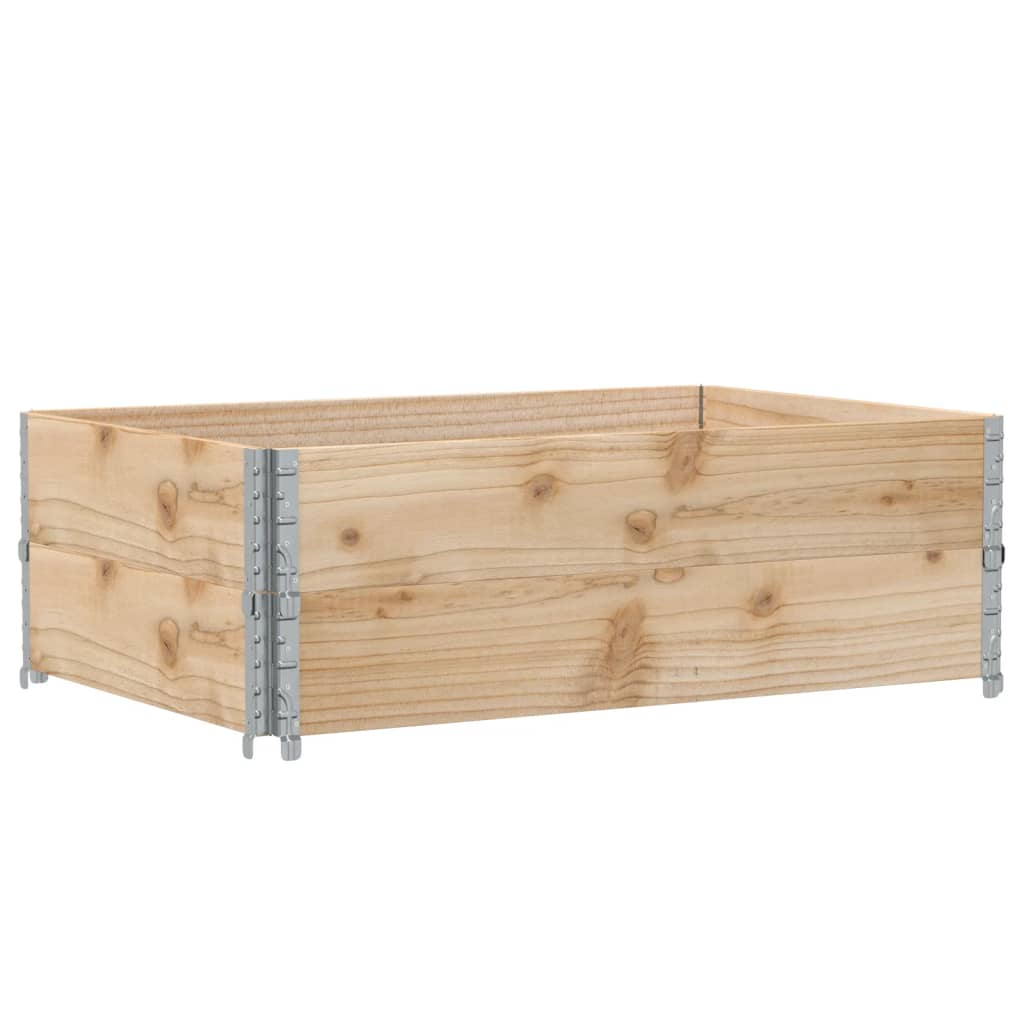 Vidaxx jardinière 120x80 cm bois de pin massif