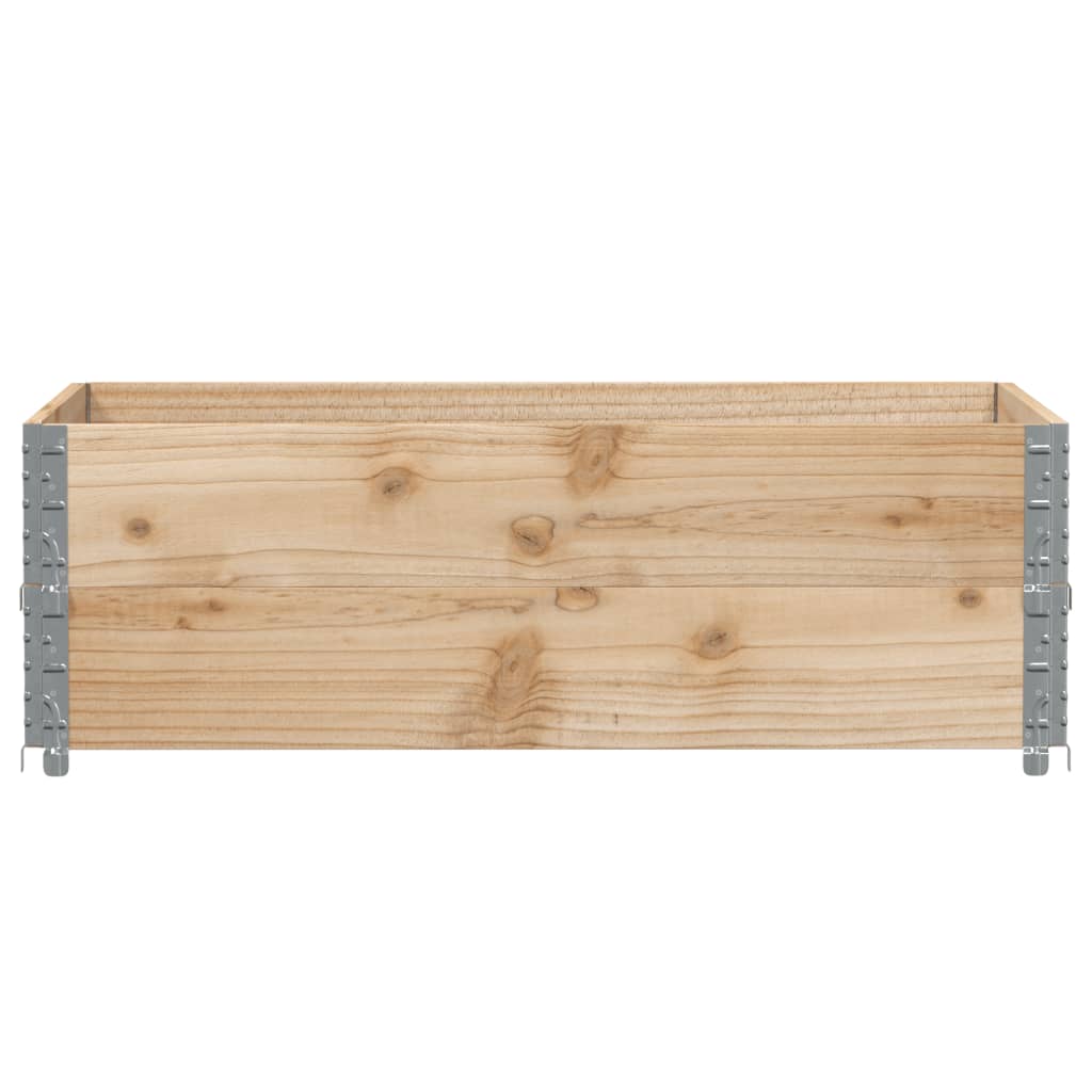 Vidaxx jardinière 120x80 cm bois de pin massif