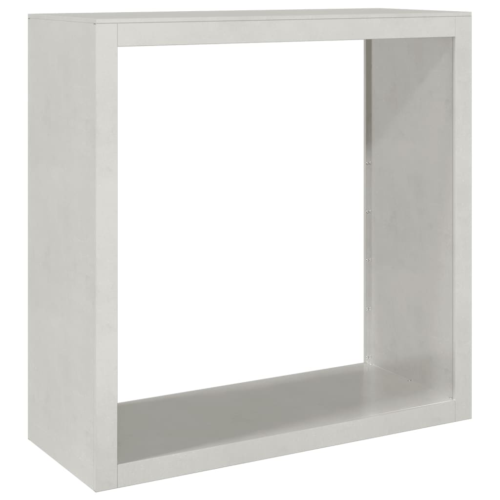 Vidaxx support à bois de chauffage 100x40x100 cm en acier inoxydable