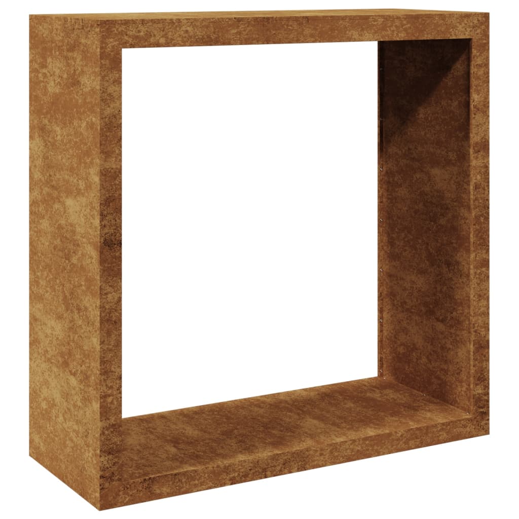 Vidaxx support à bois de chauffage 100x40x100 cm en acier résistant aux intempéries