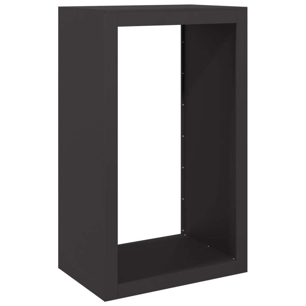 Vidaxx support à bois de chauffage 60x40x100 cm acier noir