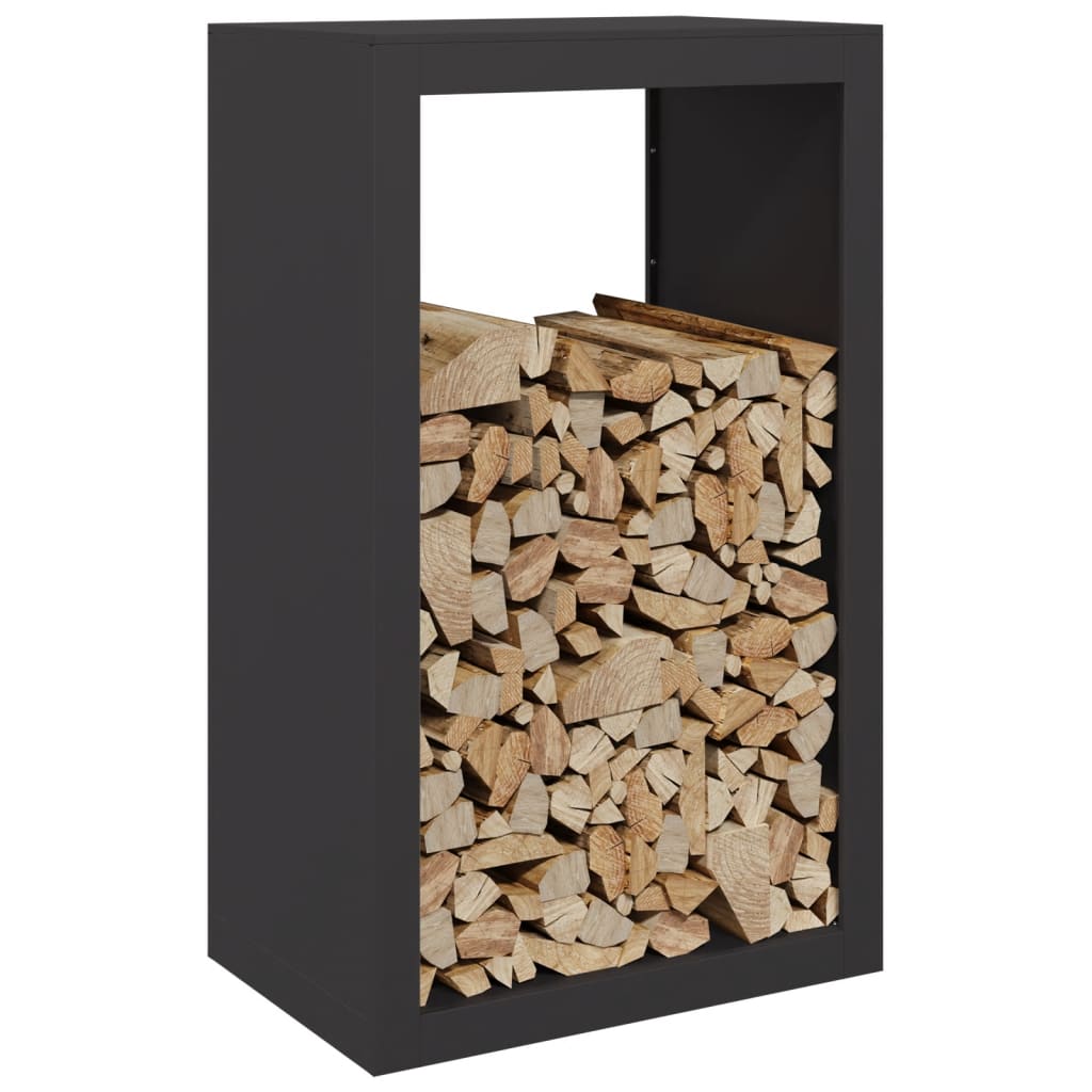 Vidaxx support à bois de chauffage 60x40x100 cm acier noir