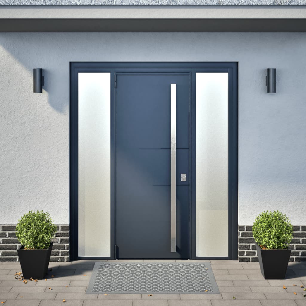 Vidaxx jardinières 2 pcs 30x30x30 cm acier noir
