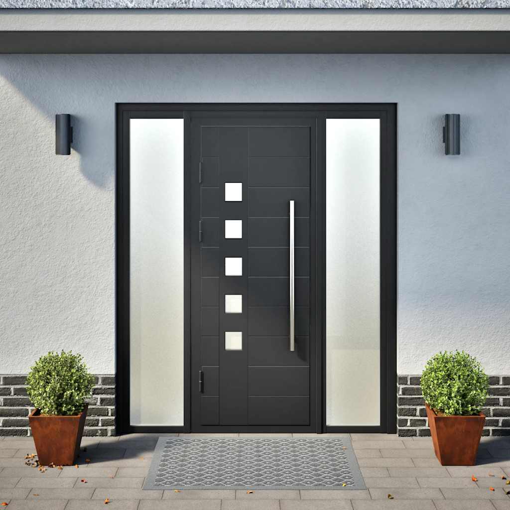 Vidaxx jardinières 2 pcs 30x30x30 cm acier résistant aux intempéries