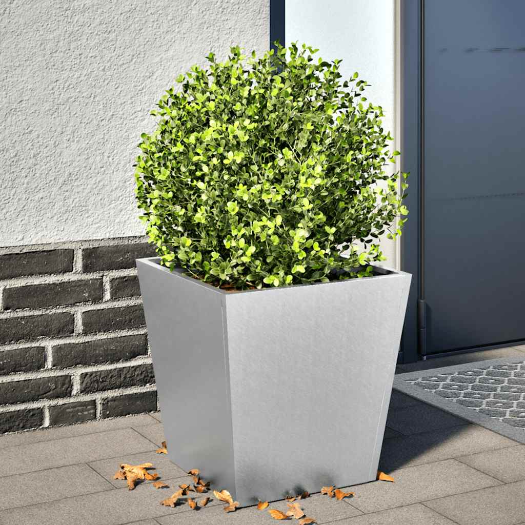 Banc à plantes Vidaxx 40x40x40 cm en acier galvanisé