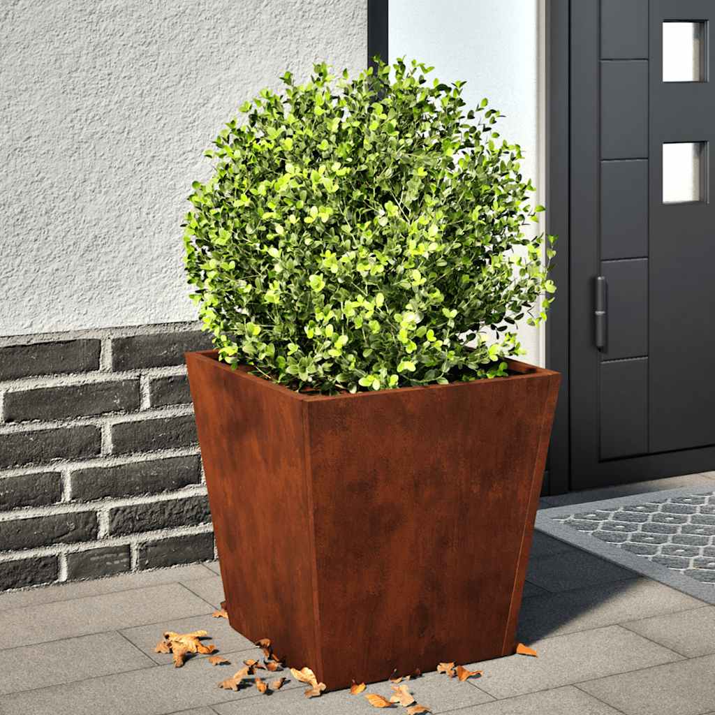 Jardinière Vidaxx 40x40x40 cm acier résistant aux intempéries