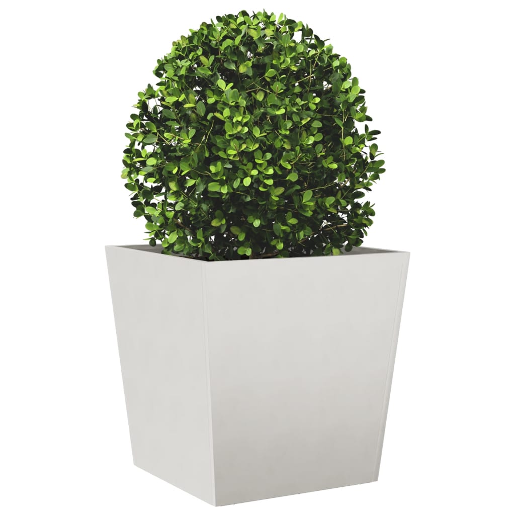 Jardinière Vidaxx 50x50x50 cm acier inoxydable