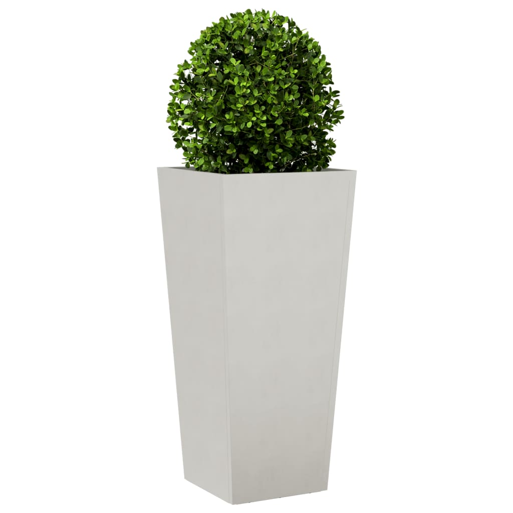 Jardinière Vidaxx 35x35x75 cm acier inoxydable