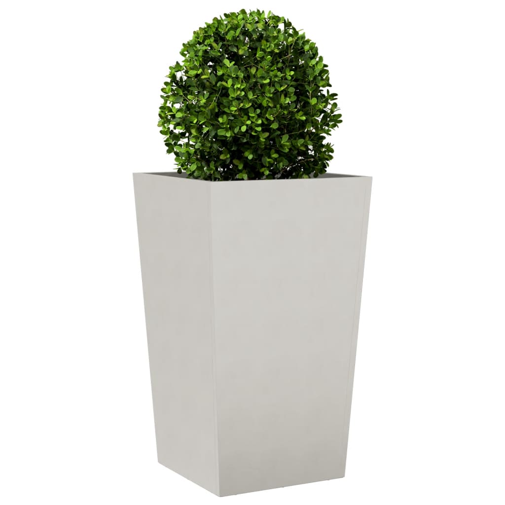 Jardinière Vidaxx 45x45x75 cm acier inoxydable