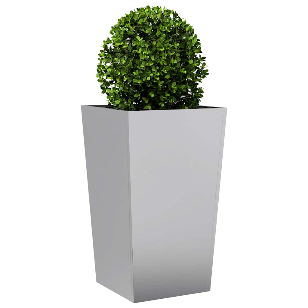 Jardinière Vidaxx 45x45x75 cm en acier galvanisé