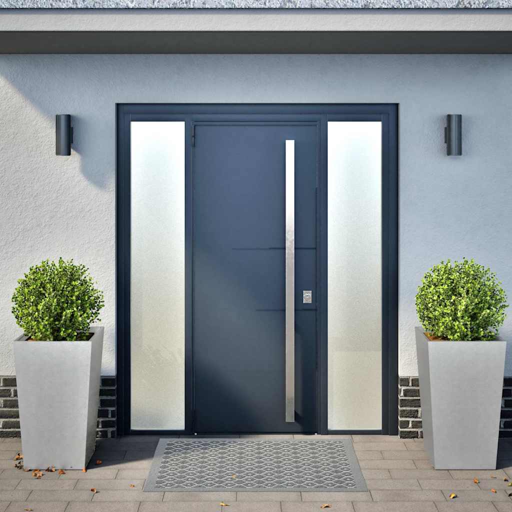 Vidaxx jardinières 2 pcs 45x45x75 cm acier galvanisé