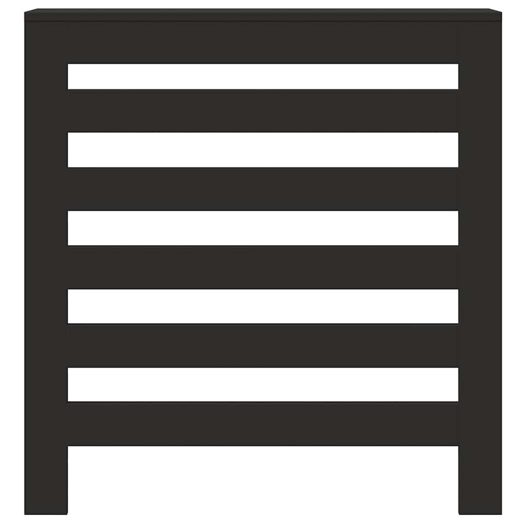 Vidaxx boîtier de radiateur 78x20x82 cm bois fini noir