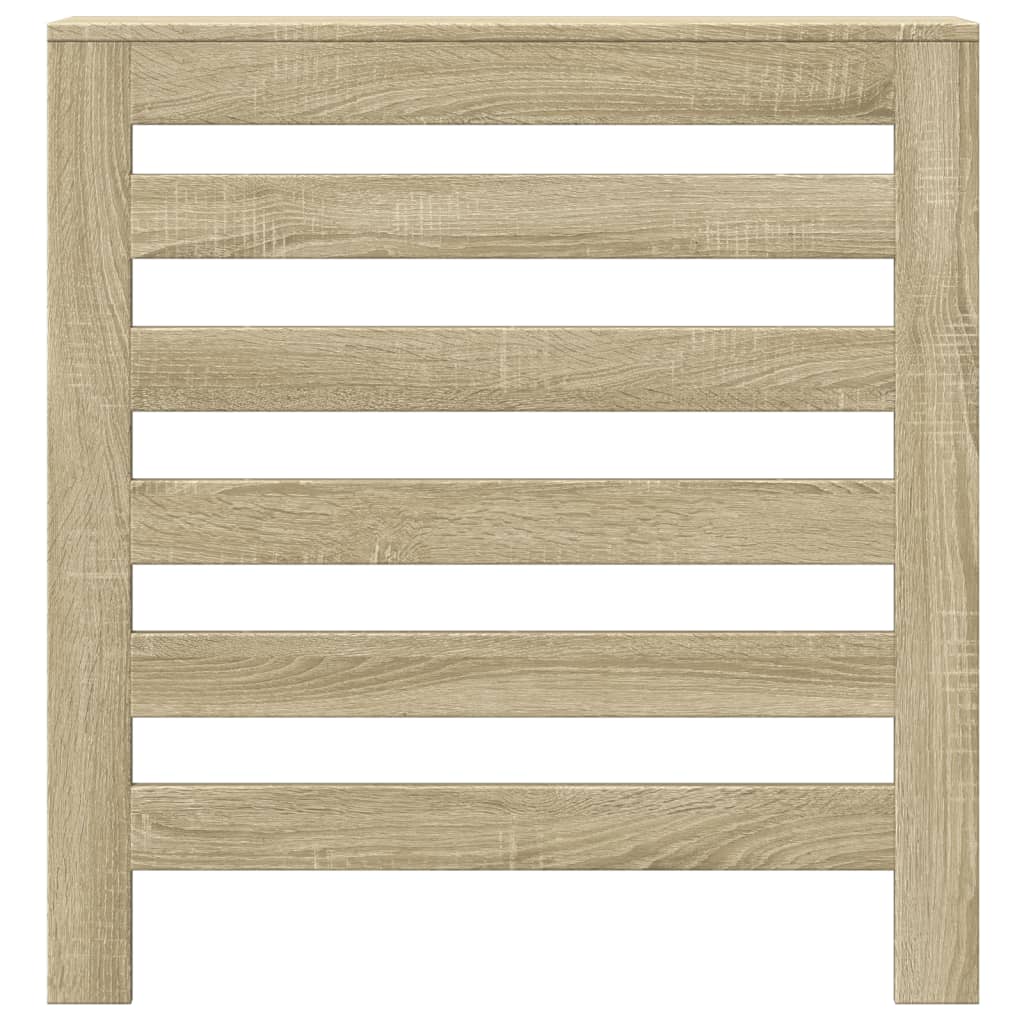 Vidaxx caisson de radiateur 78x20x82 cm en dérivé du bois couleur chêne sonoma