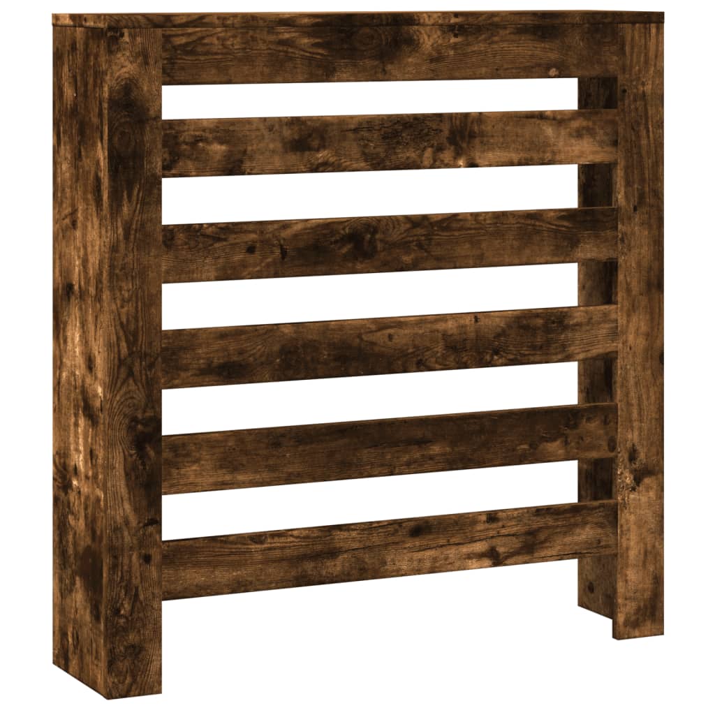 Vidaxx caisson de radiateur 78x20x82 cm bois traité, chêne fumé