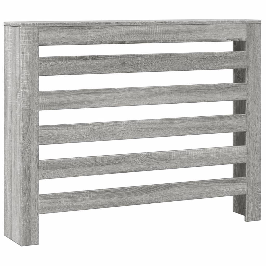 Vidaxx caisson de radiateur 104x20x82 cm bois d'ingénierie chêne sonoma gris