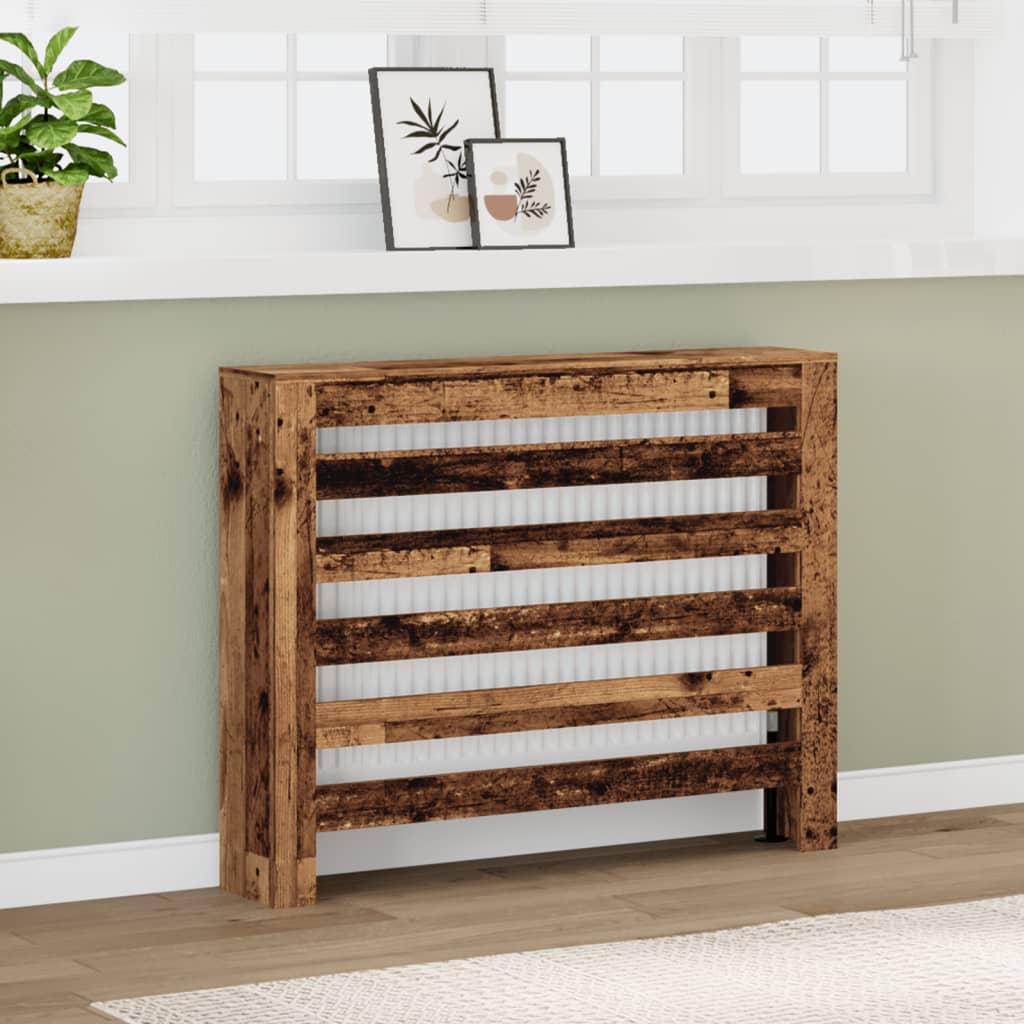 Vidaxx transformation de radiateur 104x20x82 cm bois traité, vieux bois