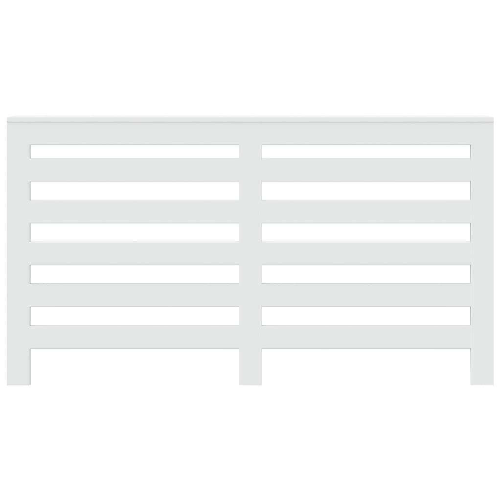 Vidaxx contour de radiateur 149x20x82 cm bois d'ingénierie blanc