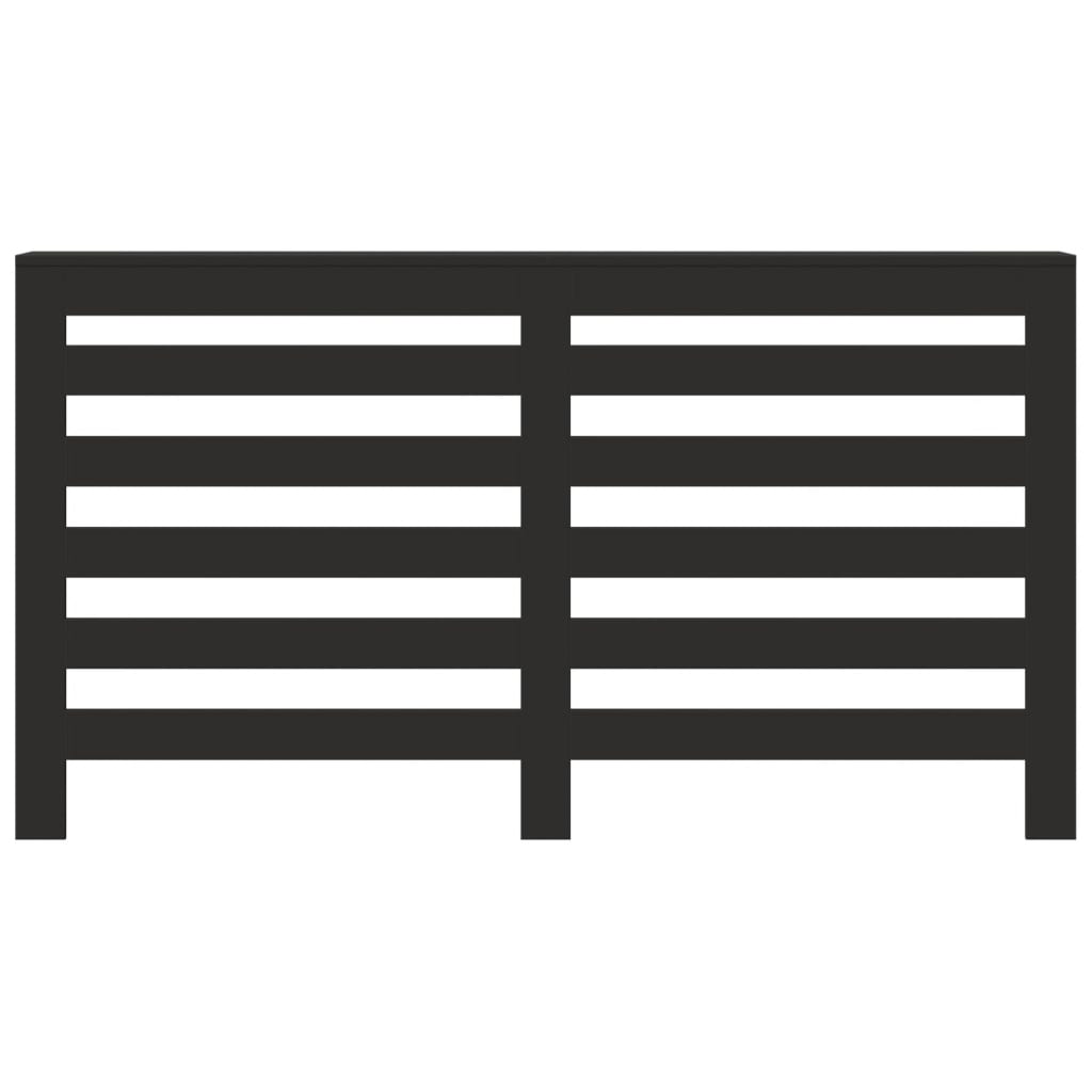 Vidaxx boîtier de radiateur 149x20x82 cm bois fini noir