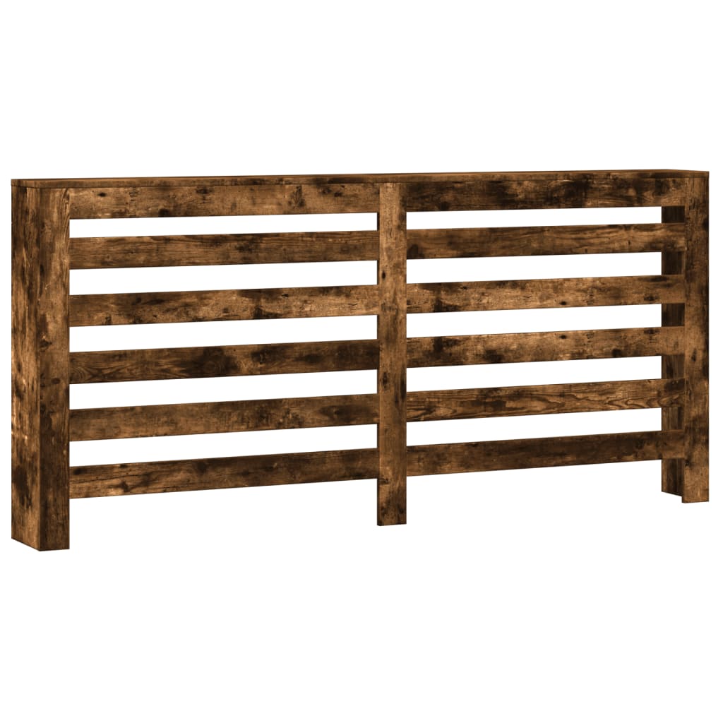 Vidaxx caisson de radiateur 175x20x82 cm bois traité, chêne fumé