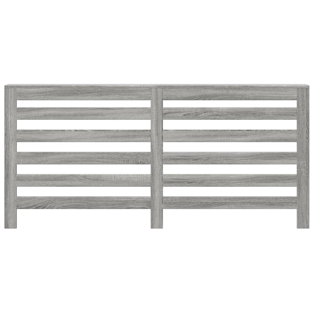 Vidaxx caisson de radiateur 175x20x82 cm bois d'ingénierie chêne sonoma gris