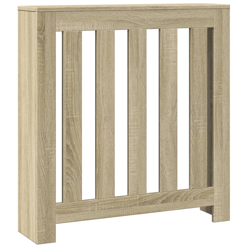 Vidaxx caisson de radiateur 78x20x82 cm en dérivé du bois couleur chêne sonoma