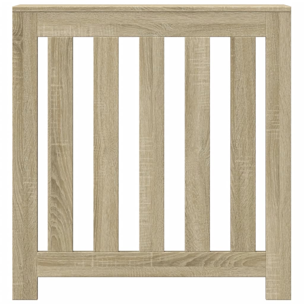 Vidaxx caisson de radiateur 78x20x82 cm en dérivé du bois couleur chêne sonoma