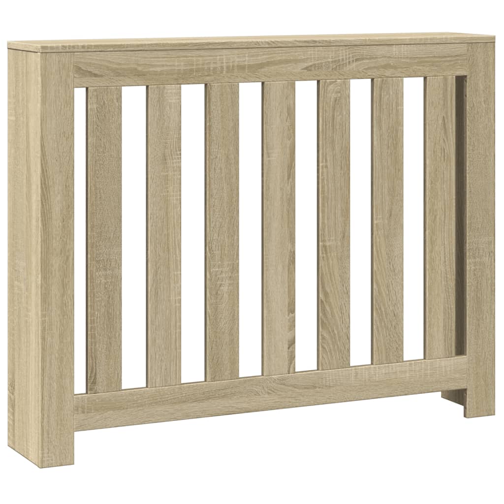 Vidaxx caisson de radiateur 104x20x82 cm en dérivé du bois couleur chêne sonoma