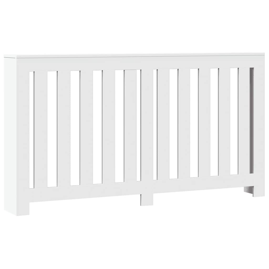 Vidaxx contour de radiateur 149x20x82 cm bois d'ingénierie blanc