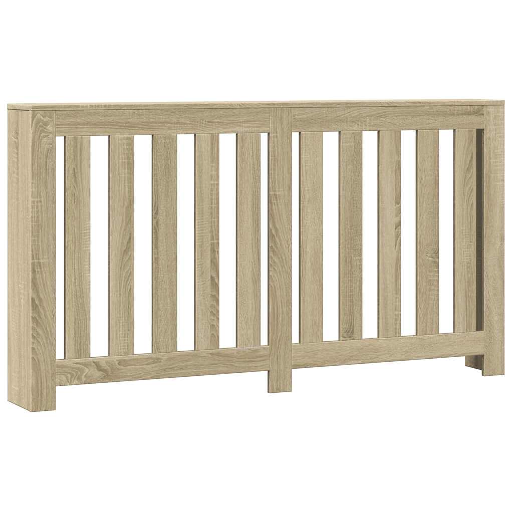Vidaxx caisson de radiateur 149x20x82 cm en dérivé du bois couleur chêne sonoma