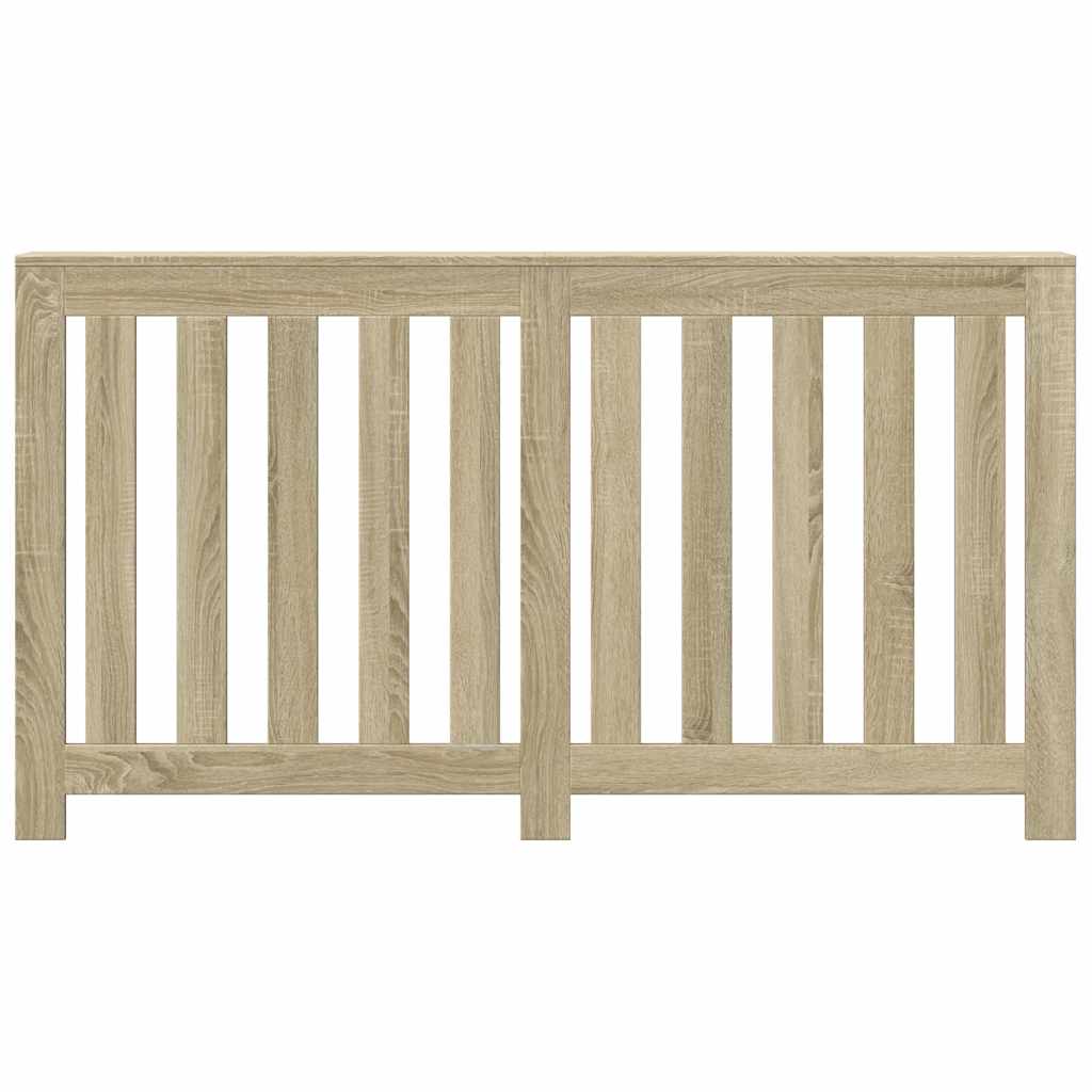 Vidaxx caisson de radiateur 149x20x82 cm en dérivé du bois couleur chêne sonoma
