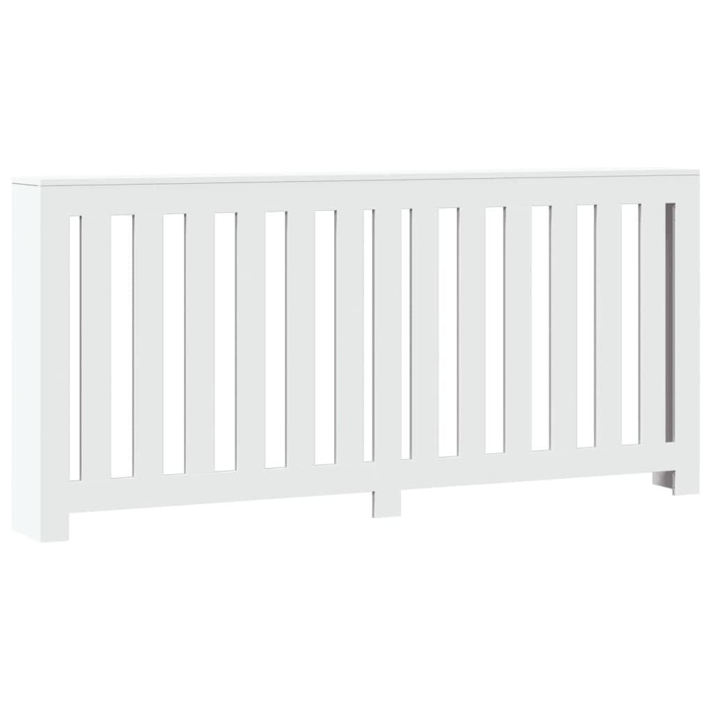 Vidaxx contour de radiateur 175x20x82 cm bois d'ingénierie blanc