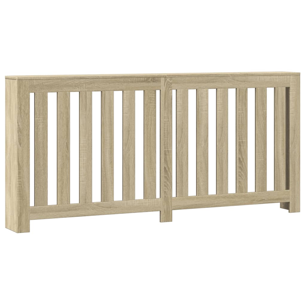 Vidaxx caisson de radiateur 175x20x82 cm en dérivé du bois couleur chêne sonoma