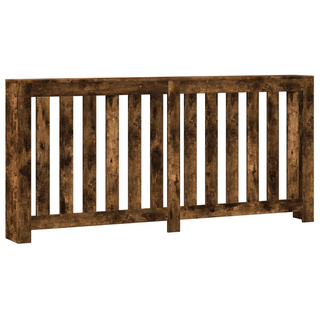 Vidaxx caisson de radiateur 175x20x82 cm bois traité, chêne fumé