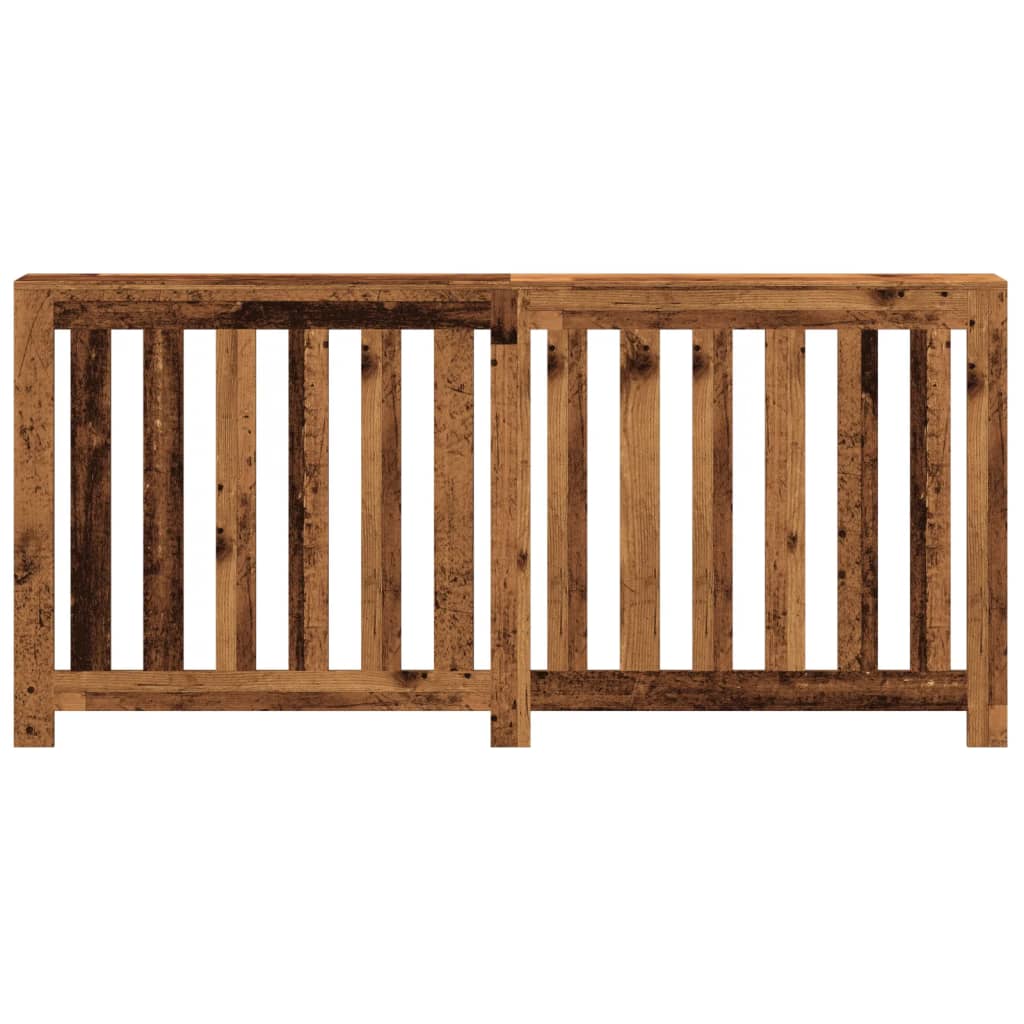 Vidaxx transformation de radiateur 175x20x82 cm bois traité, vieux bois