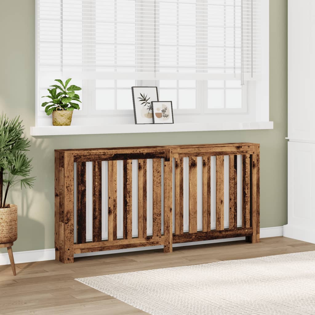 Vidaxx transformation de radiateur 175x20x82 cm bois traité, vieux bois